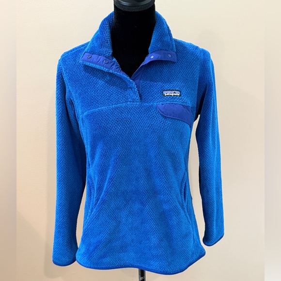 Women’s PATAGONIA Cobalt Blue Re-Tool Snap-T Pullover
Size Medium - Picture 3 of 7